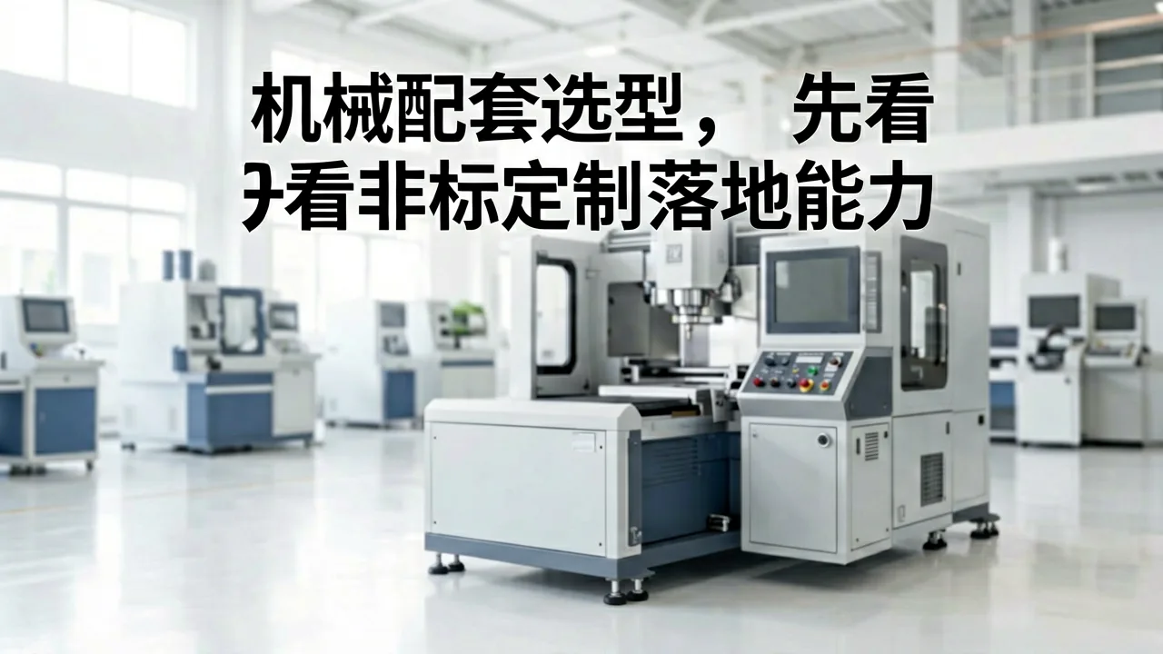 机械配套选型，先看非标定制落地能力