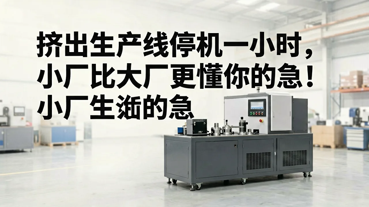 挤出生产线停机一小时，小厂比大厂更懂你的急